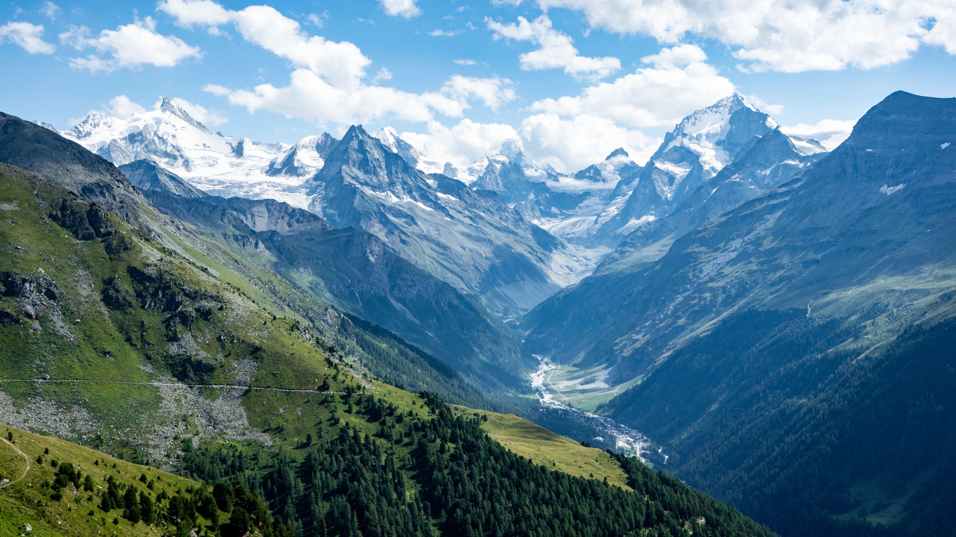 Гора Низен в Швейцарии